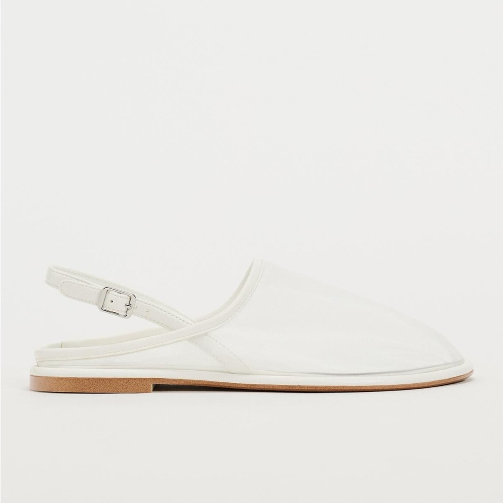 Zara mesh mules